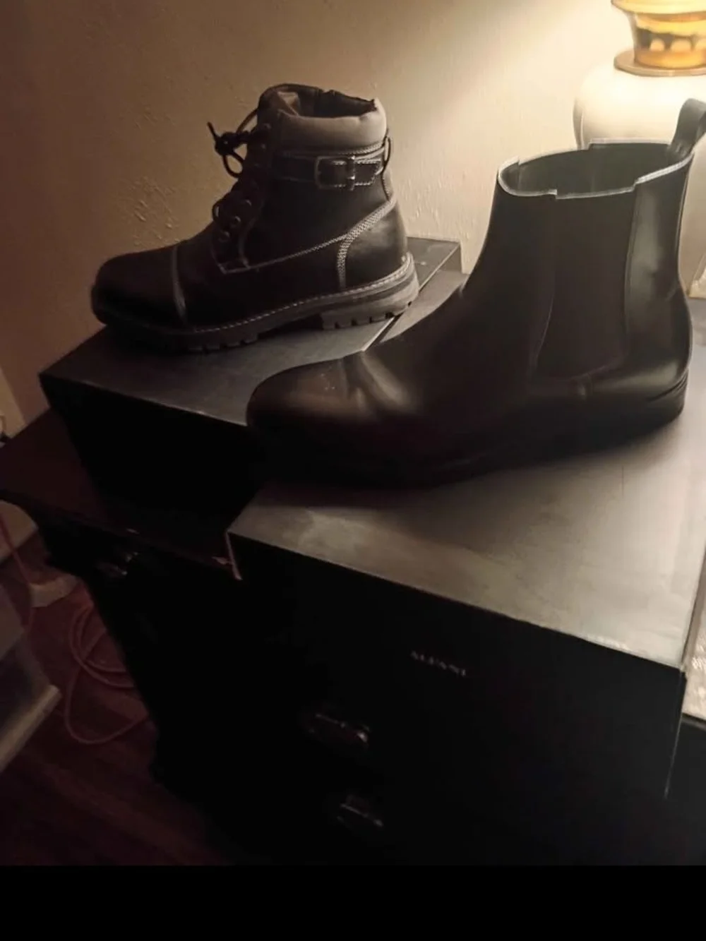 Alfani Men’s Black Chukka Chelsea Boots